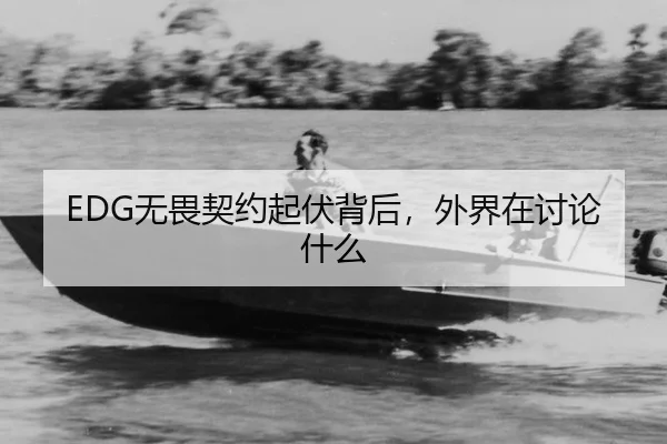 EDG无畏契约起伏背后，外界在讨论什么